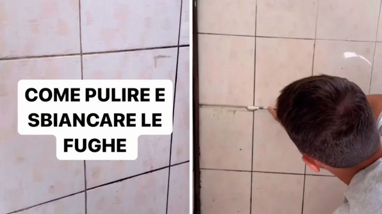 Come pulire le fughe nere tra le piastrelle del bagno? Il rimedio naturale che le fa tornare bianche